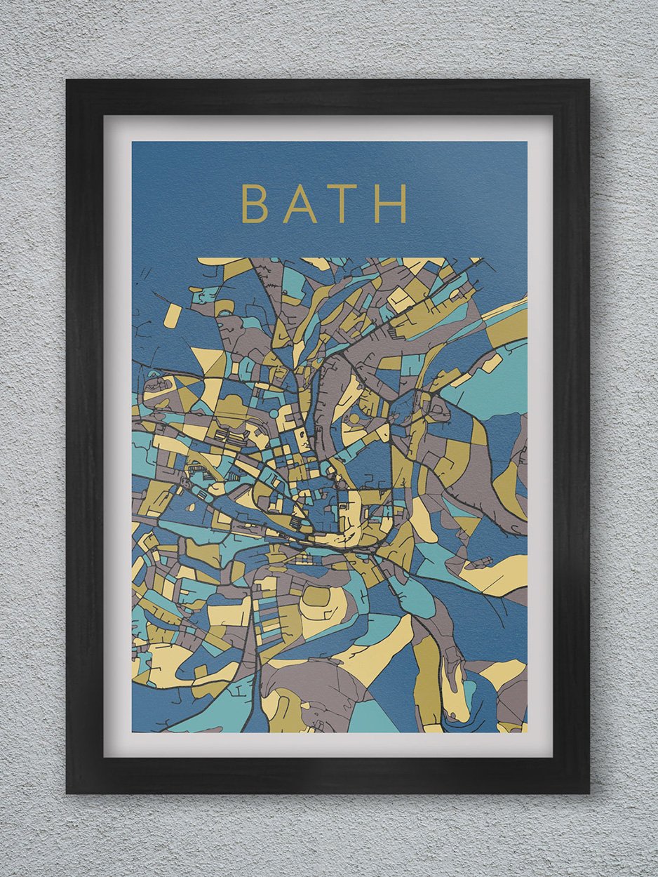 Bath Street Art - Poster print